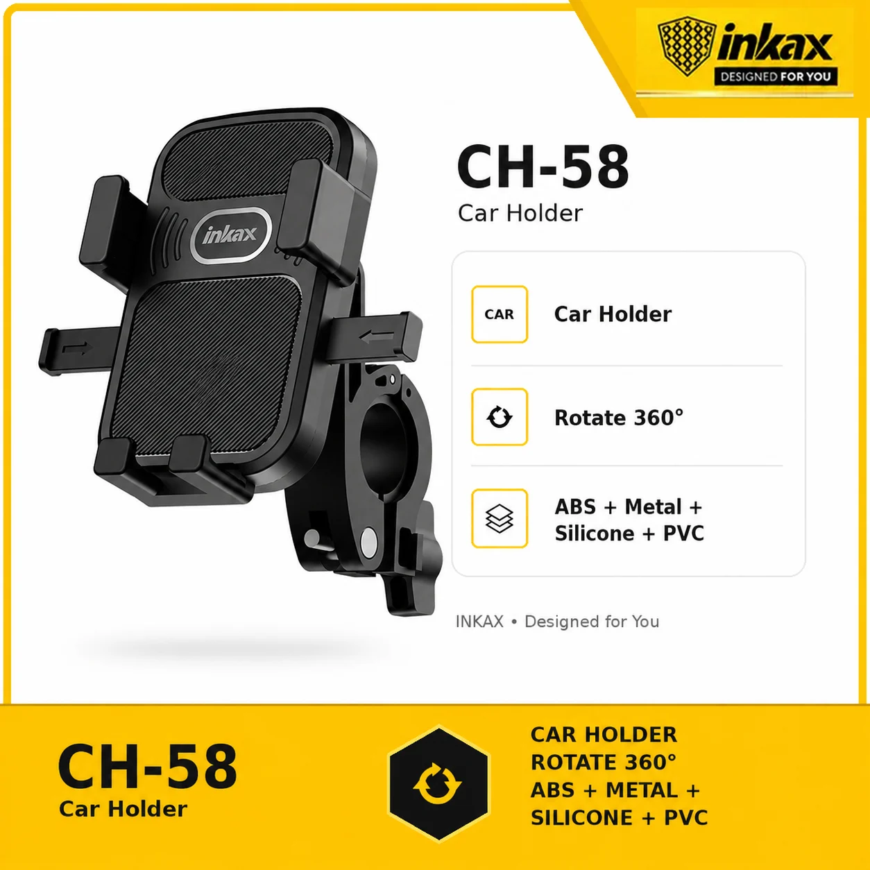 CH-58 Car & Desk Mount