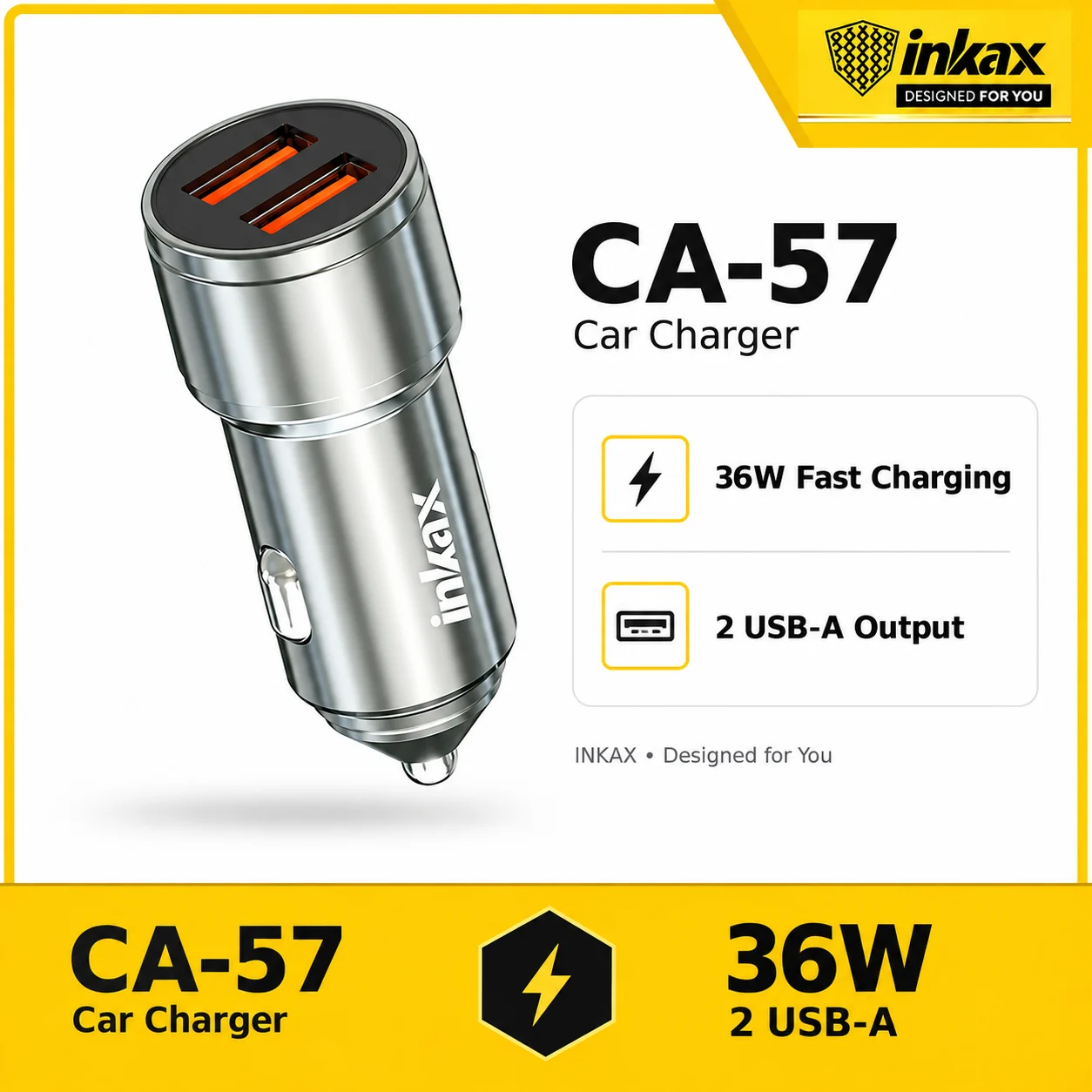 CA-57 Adapter Car Charger
