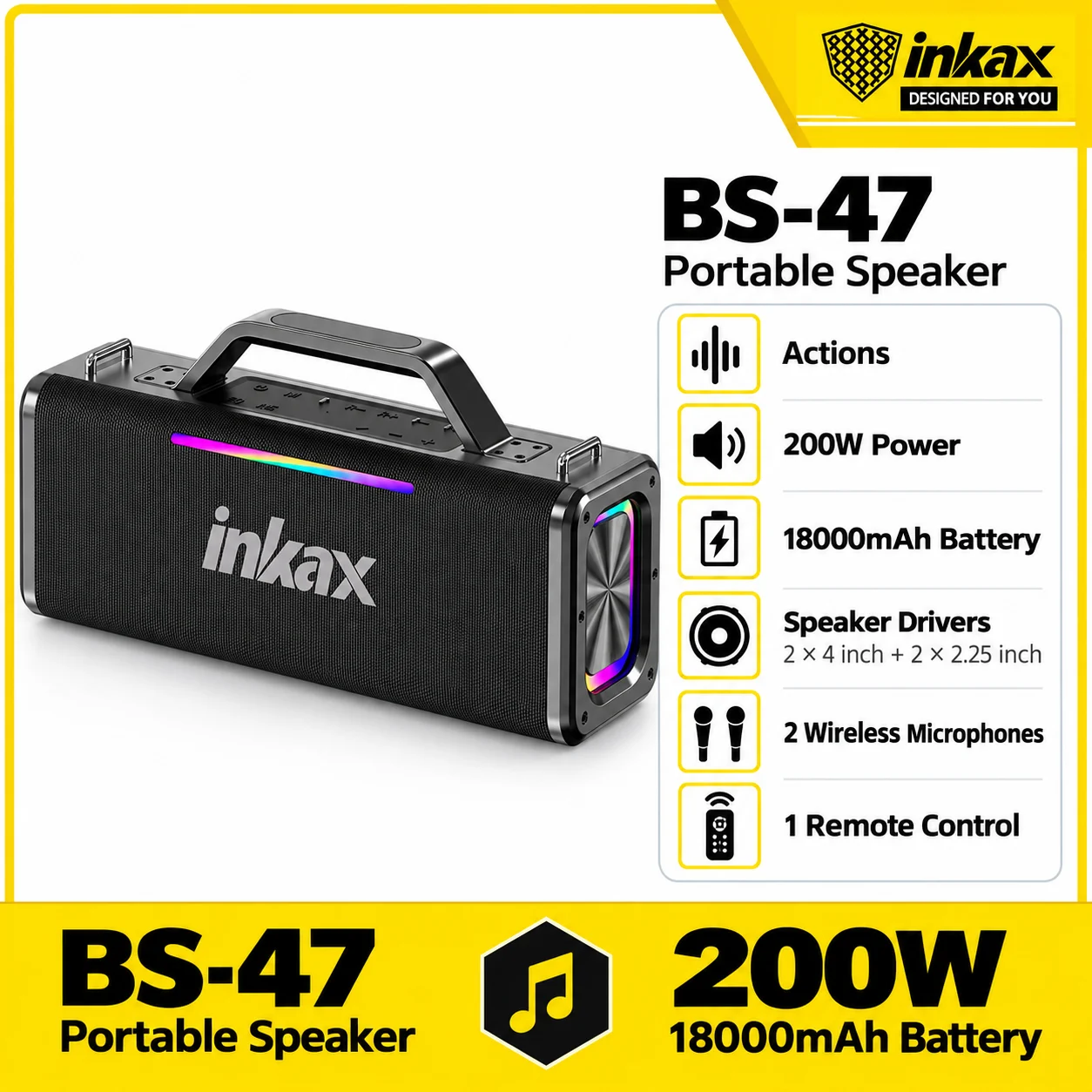 BS-47 Bluetooth Speaker